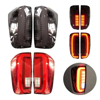 左右車リアledテールライトブレーキ日産ナバラnp300 15 16 17 18 19を駆動する左モデル車のライト Leather Bag