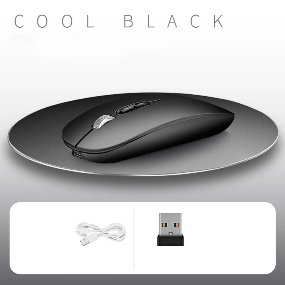 Мышь Raton Беспроводная Бесшумная dpi USB перезаряжаемая для ПК ноутбука геймера компьютерные мыши Inalambrico Ordenador Sem Fio Inalambrico 19Aug