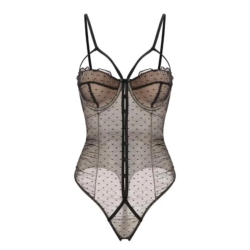 

mesh bodysuit women clothing Lace Shapwear sexy jumpsuit Jump Suits Women Fashion One Piece Club Outfits stacked leggings set