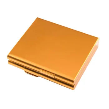 

Aluminum Thin Cigarette Case Holder Double Sided Flip Open Pocket Box for Cigarettes Storage Container Smoking Accessories
