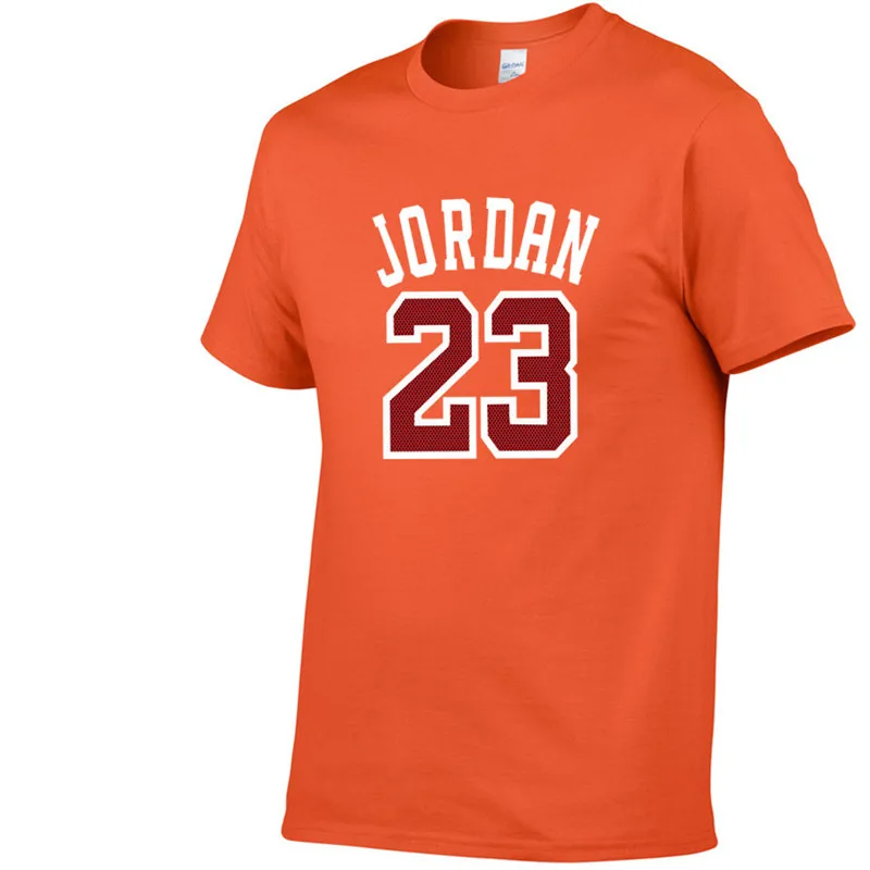 Летняя Горячая Распродажа Новая футболка Jordan 23 с принтом Мужская футболка Swag высокое качество хлопок Jordan 23 хип-хоп футболка с коротким рукавом для мужчин