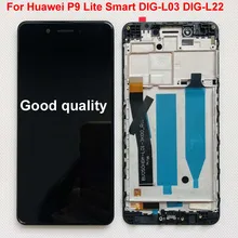 Testé OK Pour Huawei P9 Lite Intelligent DIG L03 DIG L22 DIG L23 ÉCRAN LCD + Numériseur À Écran Tactile + Cadre (PAS P9 Lite) 