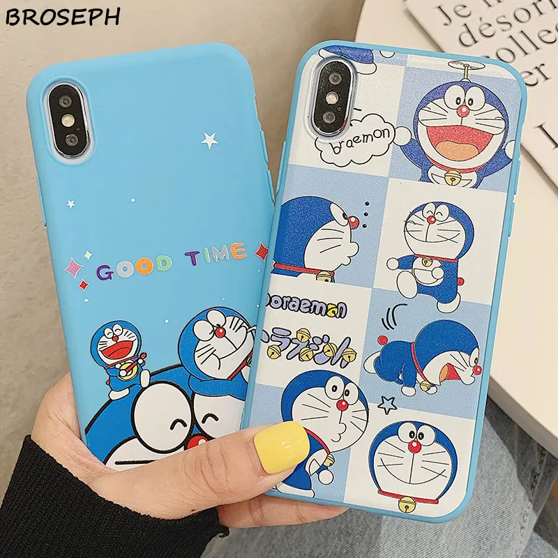 Милый мультяшный чехол для телефона iPhone 5 6 6s 7 8 Plus X Xr Xs Max мягкий полноразмерный