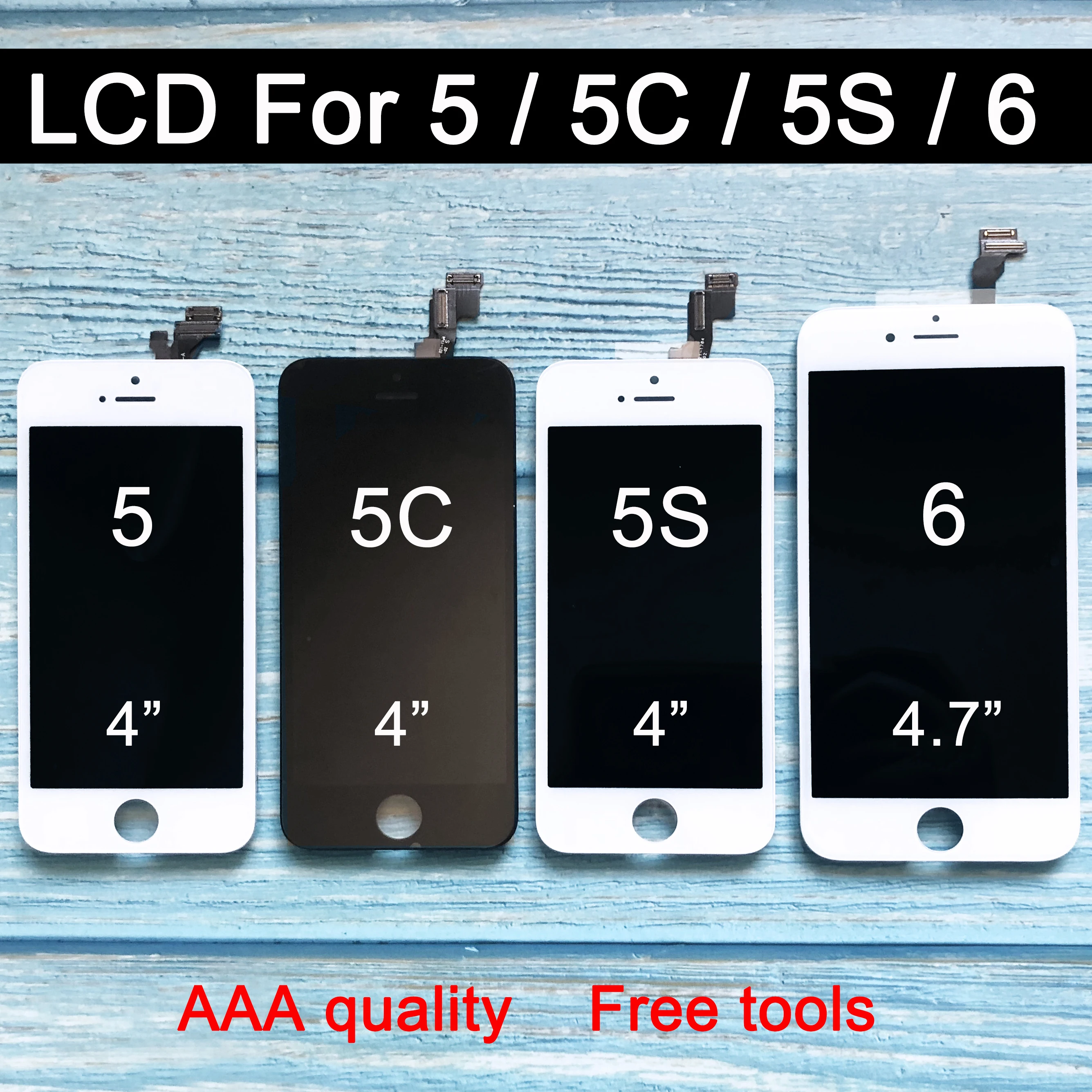 Заводская распродажа ЖК дисплей для iphone 6 5 5c 5s сенсорный дигитайзер сборка замена
