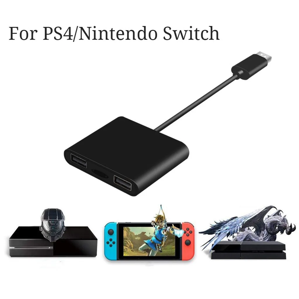 Конвертер для клавиатуры мыши приемник PS4/переключатель штепсельная вилка хоста