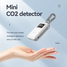 

Digital CO2 Sensor Indoor Carbon Dioxide Concentration Detector Portable Air Quality Monitoring CO2 Detector Air Quality Monitor