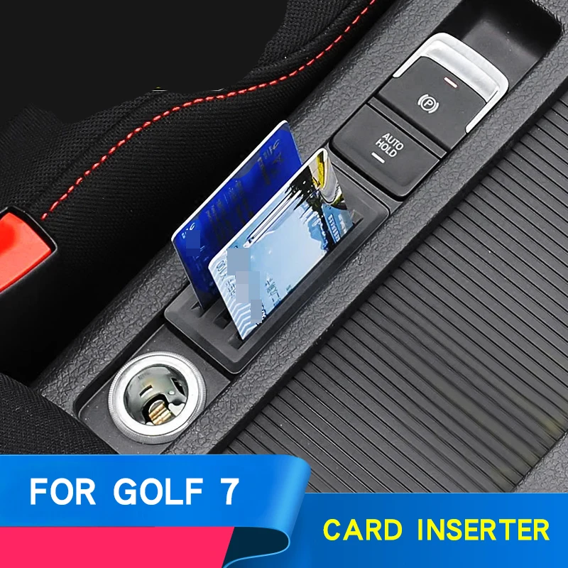 Коробка для хранения vw golf Golf 7 5 карман карт коробка MK7 аксессуары внутреннее