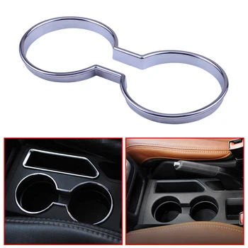 

Car Chrome Plated Cup Holder Position Panel Cover Trim Fit for Jeep Patriot Compass 2011 2012 2013 2014 2015 2016 2017