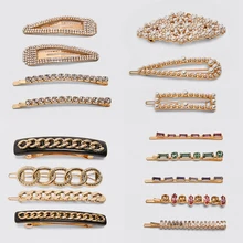 Мода ZA заколки для волос набор для женщин фирменный дизайн новые украшения для волос Boho имитация жемчуга кристалл заколки для волос свадебные подарки