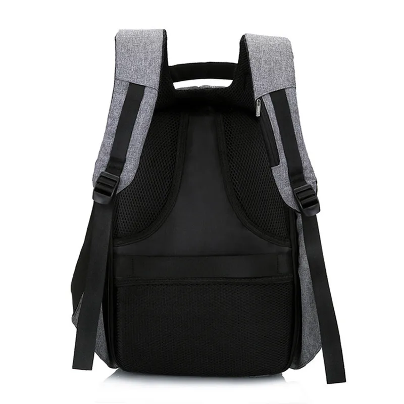 Men Laptop Rucksack Travel Backpack Women Large Capacity Business USB Charge College Student School Shoulder Bags Anti-theft Bag