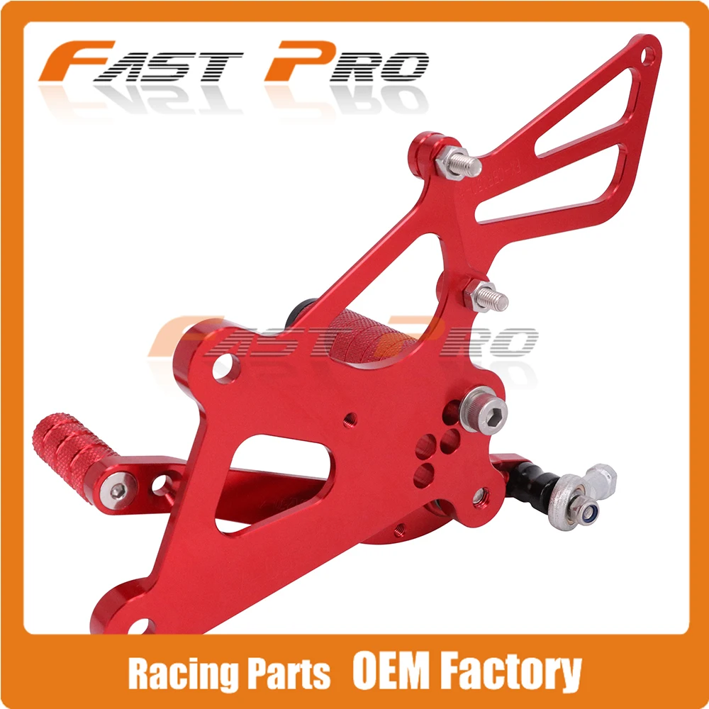CNC мотоциклетные регулируемые штифты для заготовки педали для HONDA CBR250 CBR 250 2011 2012 2013, 11, 12, 13, 14, 15 лет