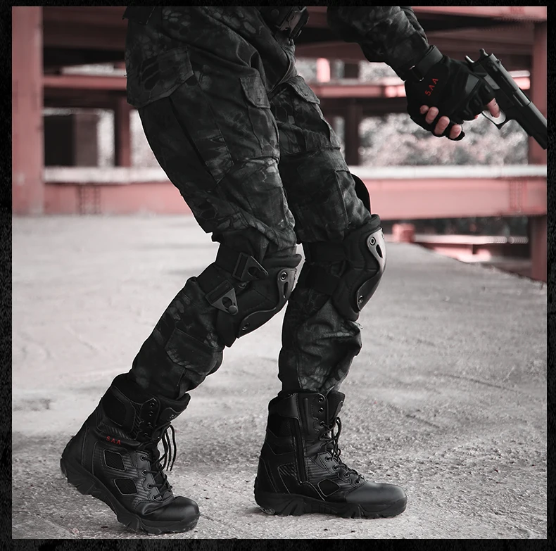 WWKK профессиональные Тактические Водонепроницаемые Походные сапоги дышащая обувь мужские армейские ботинки Кемпинг горные спортивные кроссовки