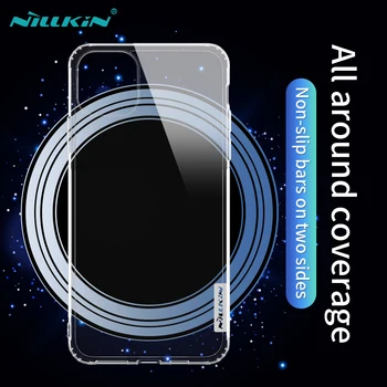 

for iPhone 11 Xr 8 7 Case Nillkin 0.6mm Soft Silicone Clear Cover for iPhone 11 Pro Max Xs X 8 7 6S 6 Plus 5s SE 2020 TPU Case