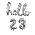 Silver Hello 23