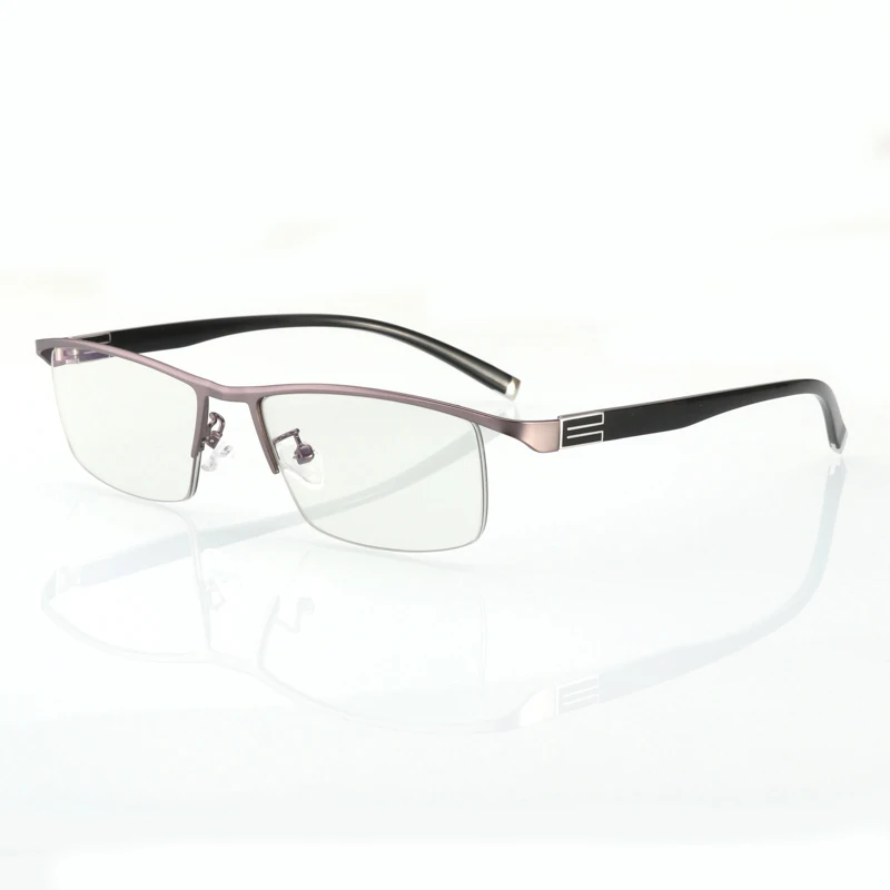 buy Titanium Alloy Computer Glasses Anti Blue Light Blocking Filter Reduces Digital Eye Strain Clear Regular Gaming Goggles Eyewear