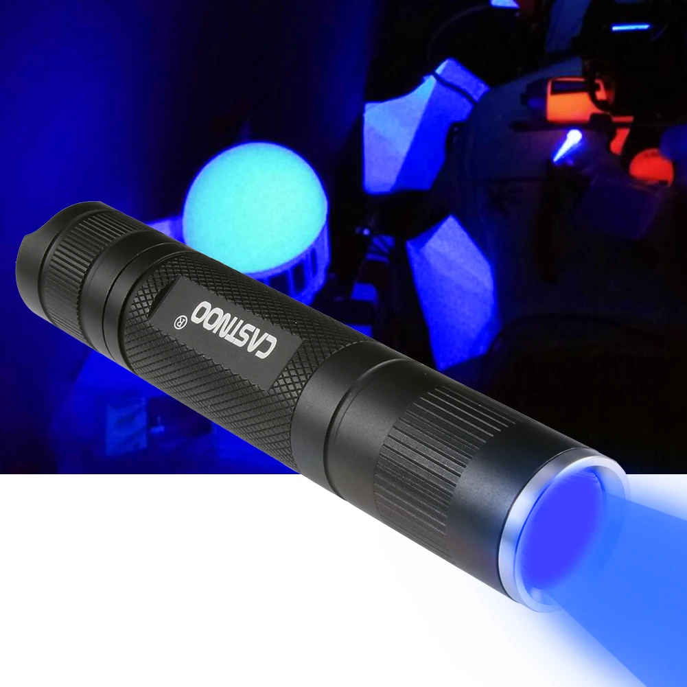 

UV LED Flashlight Blacklight Light 365 nm Inspection Lamp Torch for Antique inspection Scorpion illumination