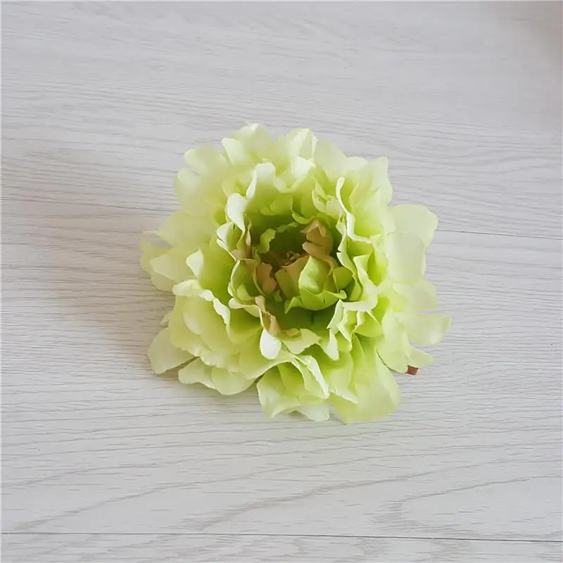 DIY 15cm Artificial Flowers Silk Peony Flower Heads Wedding Party Decoration Supplies Simulation Fake Flower Head Home Decor