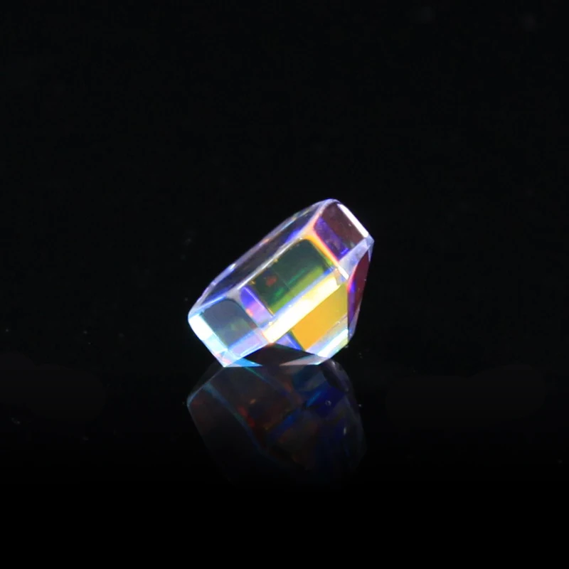 Dichroic Prism SixSided Bright Light XCube Stained Glass Prisms
