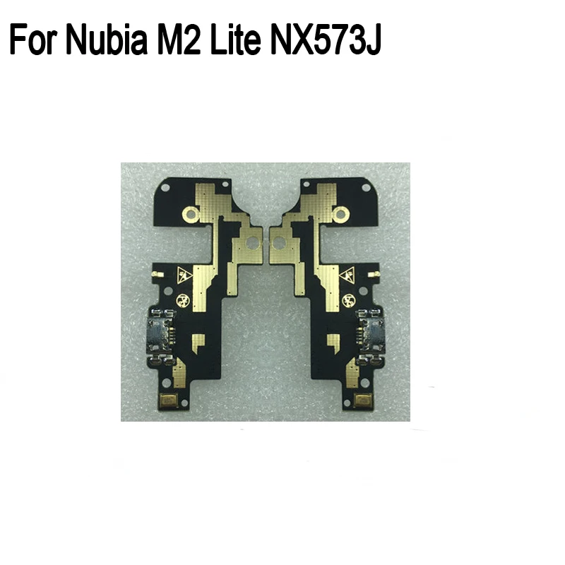 Зарядный порт USB для ZTE Nubia M2 Lite NX573J микрофон мотор вибромодуль запасные части