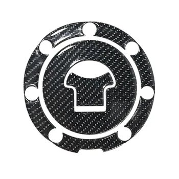 

For HONDA CBR RVF VFR CB400 CB1300 1000RR 3DCarbon Fiber Motorcycle Gas Tank Sticker Fuel Cap Cover Pad Sticker Decal Protector