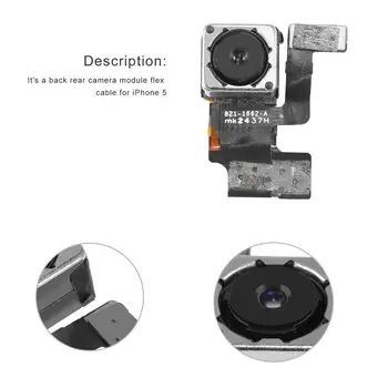 

Back Camera Rear Camera Module Replacement With Flash for iPhone 5 5G UL
