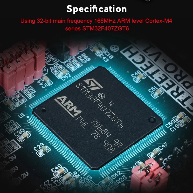 SKR Pro V1.1 Control Board 32 Bit ARM CPU + TFT35 V2.0 Press Screen Smart Wifi Display Set for 3D Printer Part