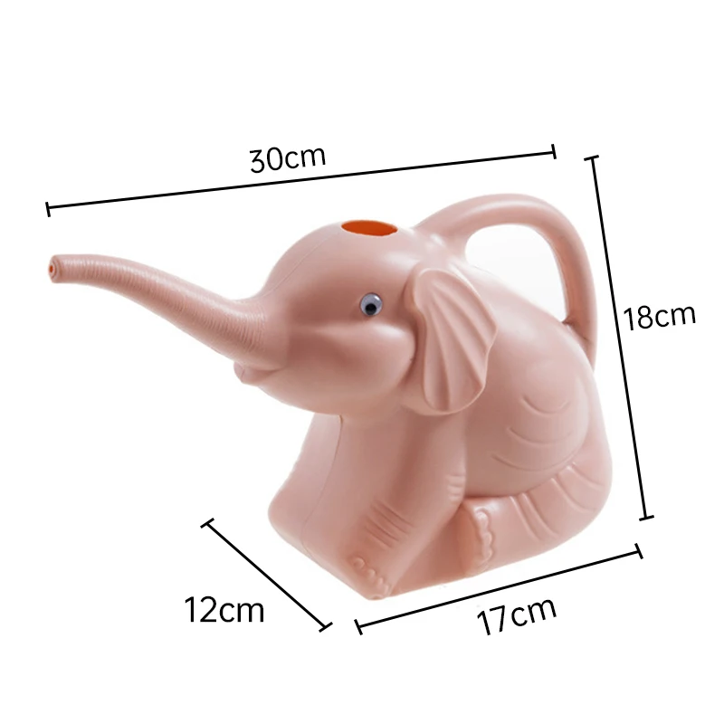 1 Pcs Elephant Shape Watering Can Pot Home Garden Flowers Plants Succulents Potted Watering Pot Gardening Water Bottle Tool