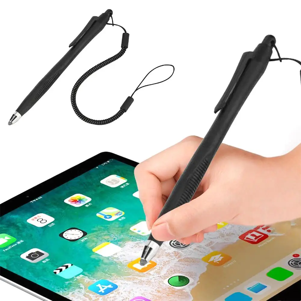 New Antilost Lanyard Touch Screen Stylus Pen For Ipad 2018 Huawei Mate