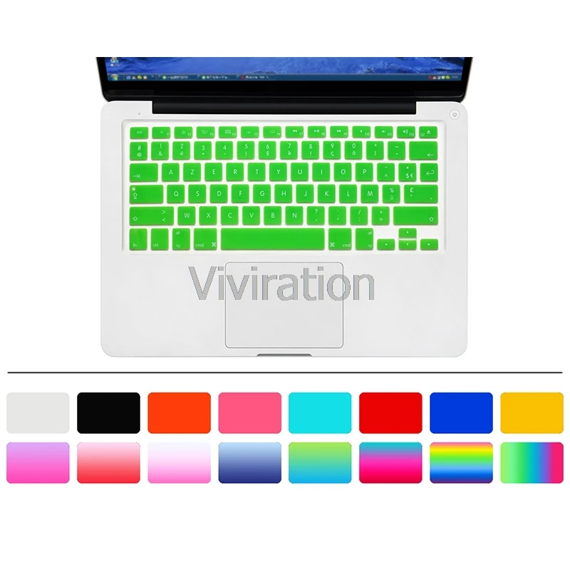Водонепроницаемый пылезащитный силиконовый чехол для клавиатуры для Macbook Air Pro retina 13 15 17 A1369 A1286 A1398 A1466 A1425 A1278