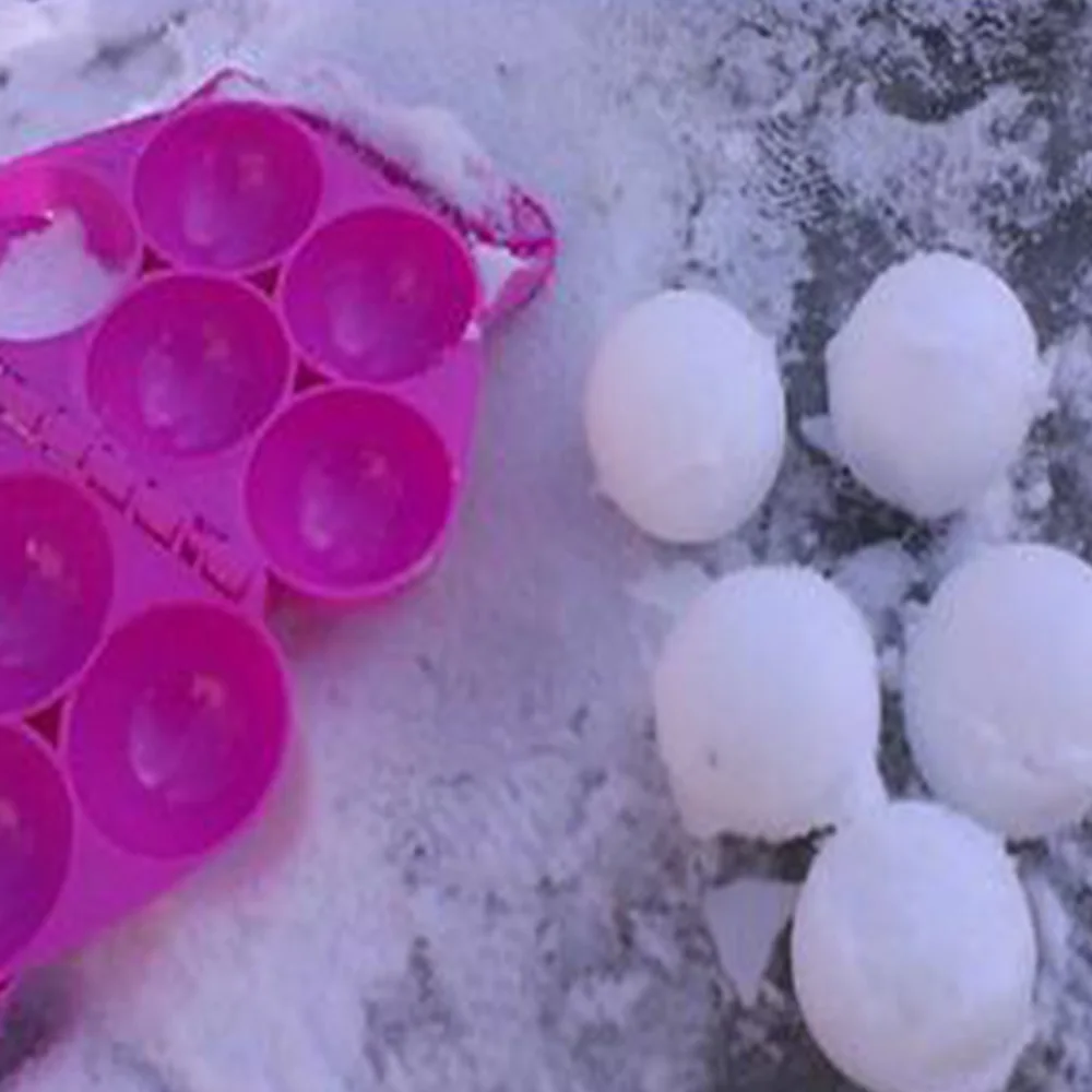 5 видов зимних снежных шариков, инструменты для изготовления снежных шариков, забавные компактные снежные шары для борьбы на открытом воздухе, спортивные снежные шарики, игрушки в случайном порядке