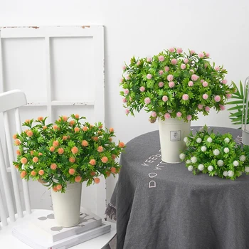 

Simulation Plant Spring Exquisite Fruit Plastic Water Plants Home Table Decoration Green Plants Bonsai Flower Arrangement