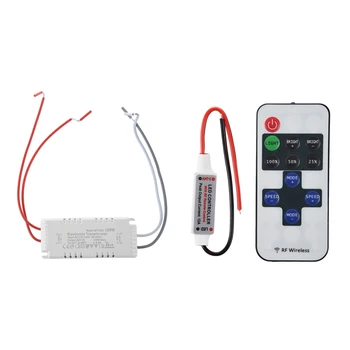 

Halogen Light Electronic Transformer 105W 12V 220V - 240V with Command Strip Remote Control LED Color Single 5V-24V 12A