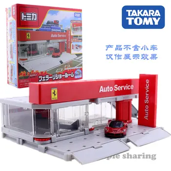 

Takara TOMY TOMICA Auto Service Building City model kit diecast educational toys funny magic kids dolls hot pop baby toys mould