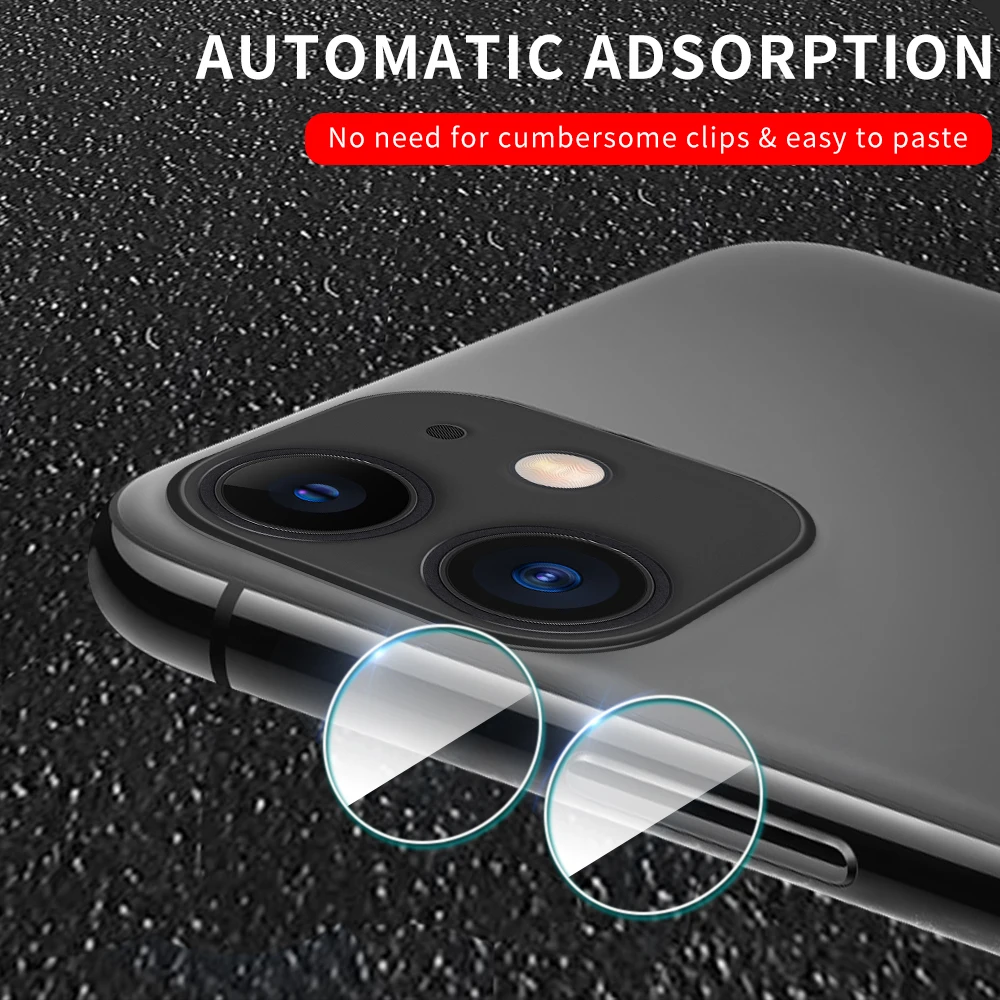2 шт. объектив камеры закаленное стекло для iPhone 11 Pro MAX XR XS X Объектив Защитная пленка для экрана крышка для iPhone 8X7 11 Pro Max 11Pro