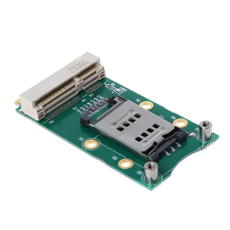 

Mini PCI-E Adapter with SIM Card Slot for 3G/4G WWAN LTE GPS Card Mini PCI-e Adapter Adaptador