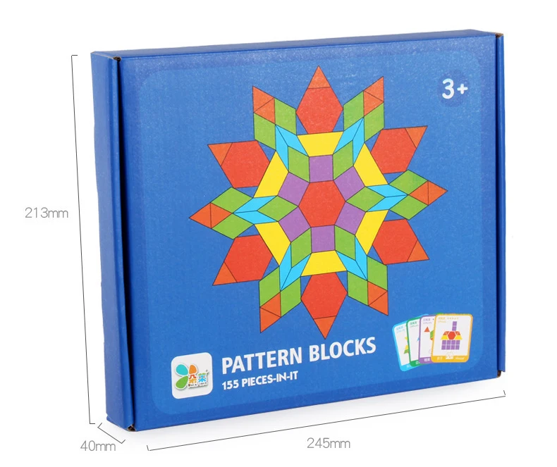 Wooden 3D Jigsaw Puzzle Tangram Montessori Educational Learning Toys Gifts Geometric Shape Puzzles Toy for Children Gifts