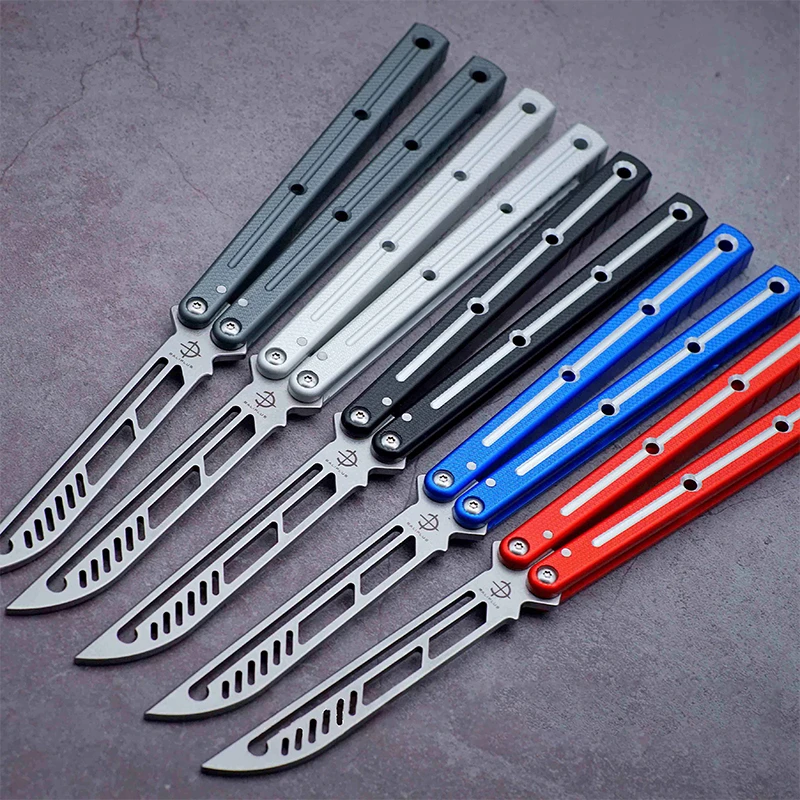 Balisong Trainer Kraken V2 Baliplus Clone Aluminum Channel Handle