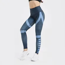 Женские спортивные штаны с высокой талией, с принтом, для йоги, дышащие, пуш-ап, для тренировок, для спортзала, спортивные штаны для тренировок, бега, леггинсы для активного движения