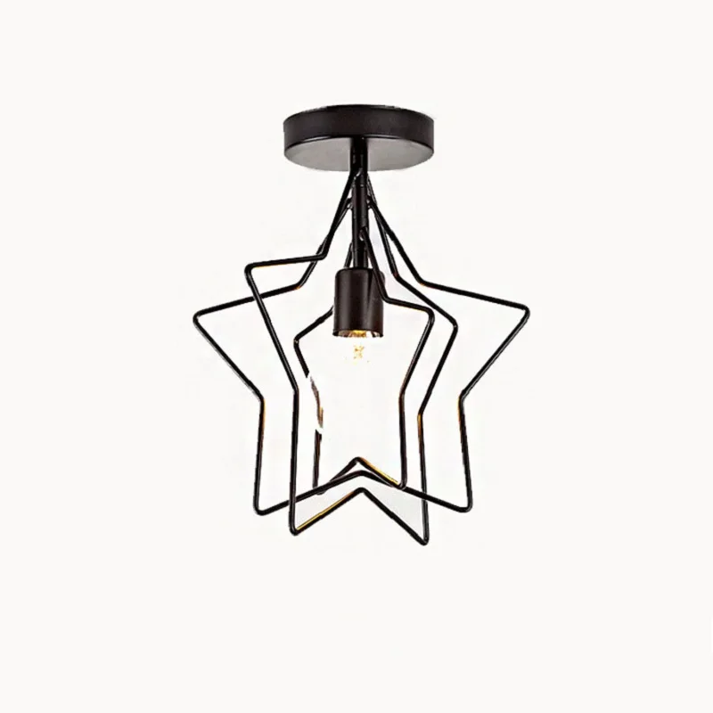 Nordic-Gold-LED-Ceiling-Light-Lobby-Hallway-Aisle-Modern-Star-Ceiling-Lamp-E27-Ceiling-Lighting-Fixture