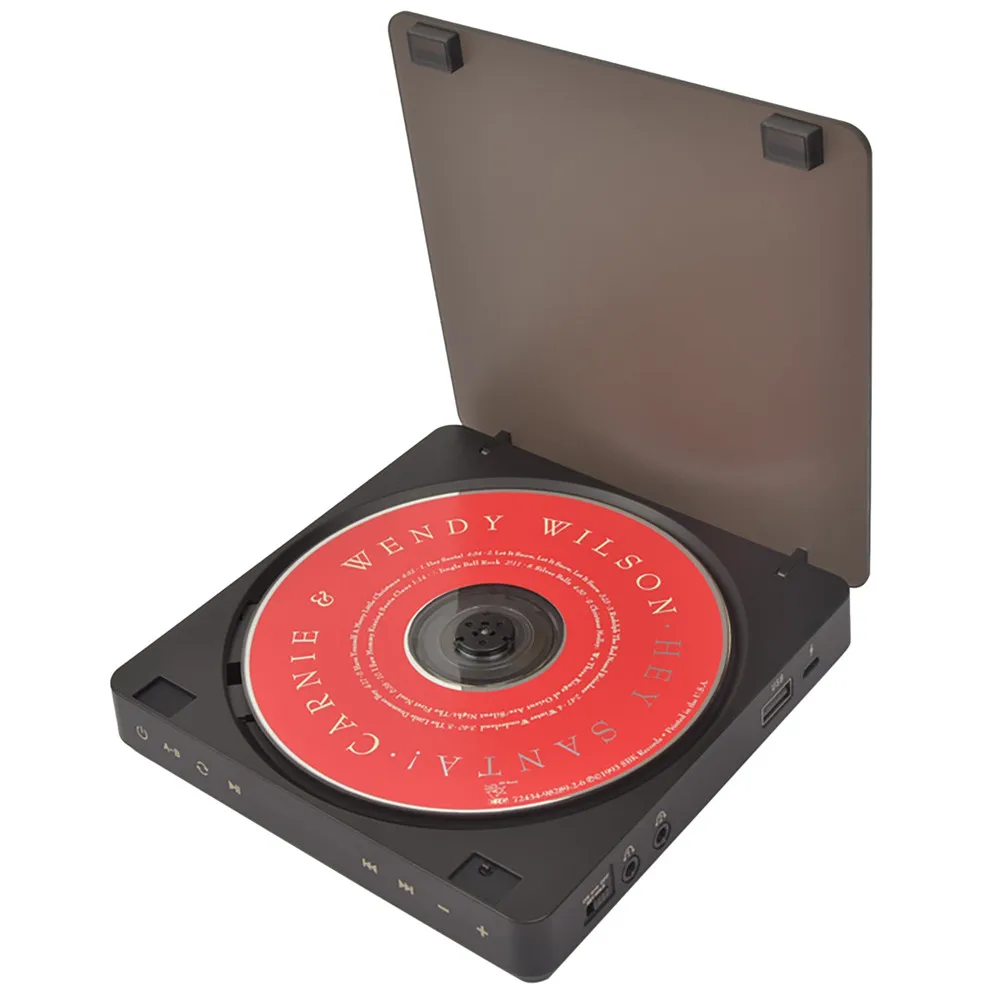 Portatile Retro Walkman Led Digital Cd Pendente Machine U Disk Player Mp3 Dual Headphone Music 3.5 Mm Display Charge Smart Touch