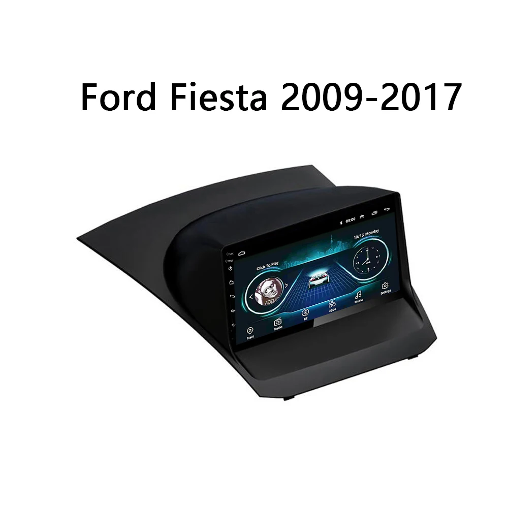 Автомобильный Центральный видео для Ford Fiesta стерео система 2009-2017 GPS плеер