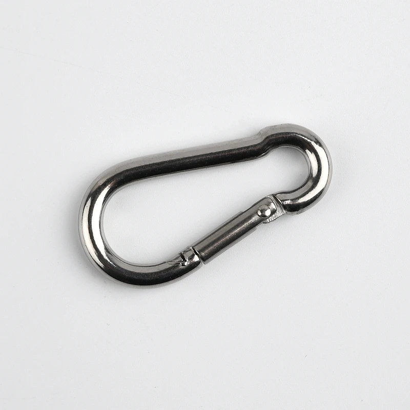 MOSCHETTONE INOX 316 L 50 MM A 8 MM B 6 MM Carico Di Lavoro 200 KG