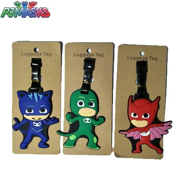 

PJ Masks Suitcase pendant Juguete Catboy Owlette Gekko Figures Keychain Christmas Halloween Pj Mask Birthday Gift Toys for kid