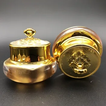 

10 Pc 15g 50g 30g 1/2 oz Luxury Cosmetics Packaging Makeup Jar Container Eye Cream Packing Box Refillable Bottle Acne cream jars