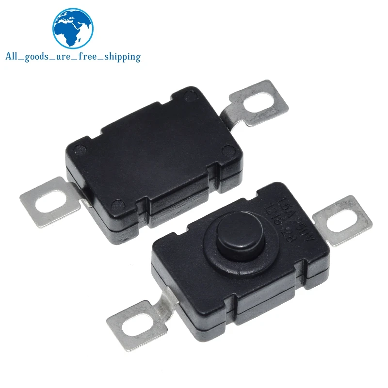 10/30 Stück KAN-28 TZT 1,5 A 250 V Taschenlampenschalter selbstsichernde SMD-Typ 18 x 12 mm Drucktastenschalter 1812–28 A – Detail 7