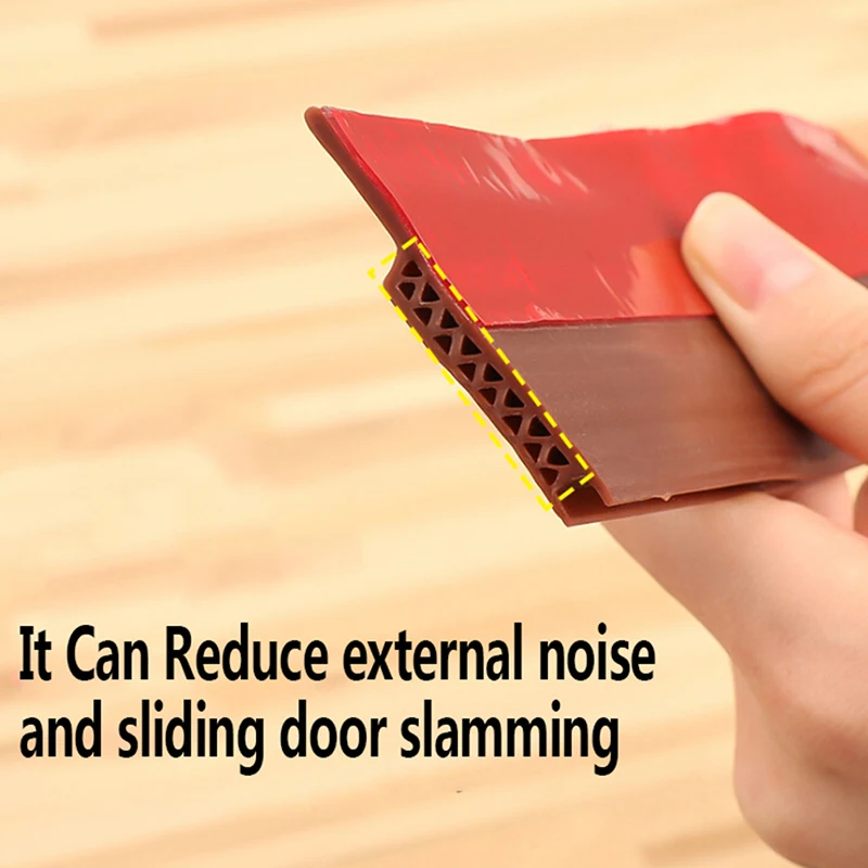 Soft Self-adhesive Door Window Sealing Strip Car Door Noise Insulation Rubber Dusting Sealing Tape Window Accessories