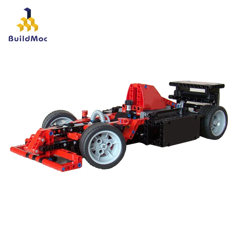 

Buildmoc MOC 0072 8041 Formula-1 Rod Model Building Block Technic Racing City Car Bricks Toys Kids For Children Gift
