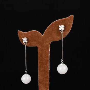 

Butterfly pearl long flow sul drop woman