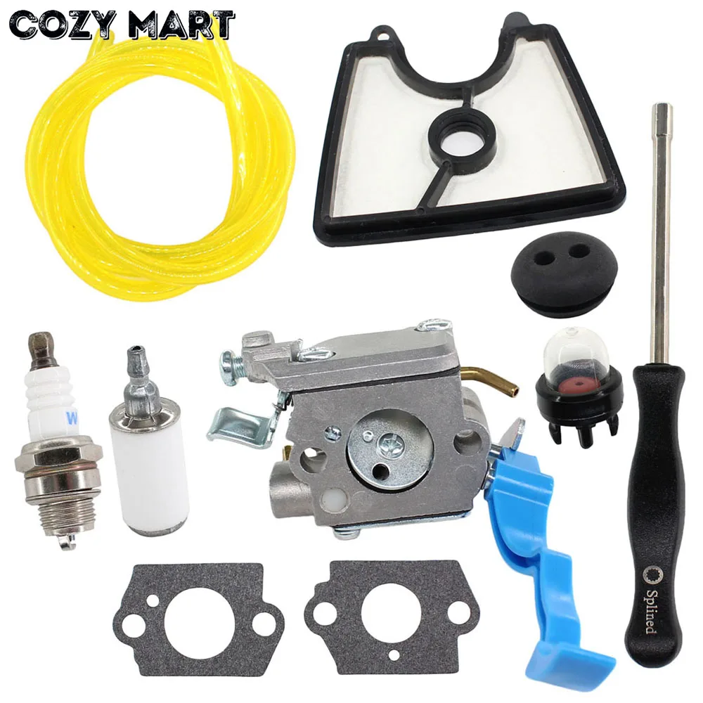 Комплект карбюратора для ZAMA 545081811 Hus 125B 125BX 125BVX #545 08 18-11 Carb | Инструменты