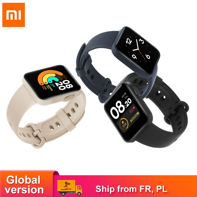 Глобальная версия Mi часы Lite смарт часов Xiaomi Band 1 4 &quotэкран GPS Bluetooth (голубой зуб) 5ATM
